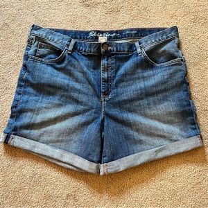 Eddie Bauer Denim Shorts - Boyfriend Fit Size 16